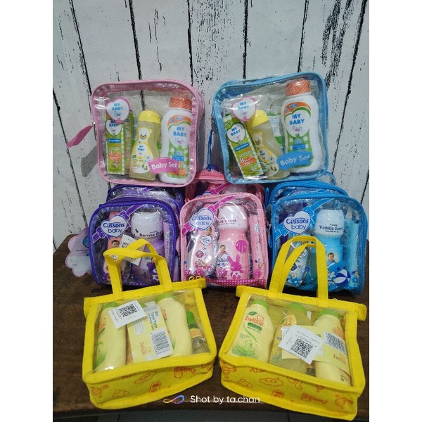 Zwitsal Mini Travel Pack hampers gift set bayi murah Tas zwitsal