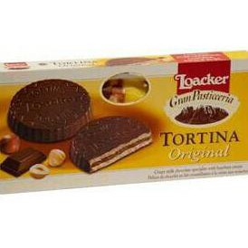 

Terlaris Loacker Tortina Wafer Chocolate Biscuit Snack Import