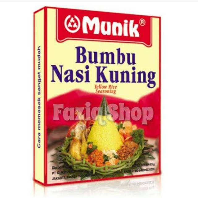 

Munik Bumbu Nasi kuning