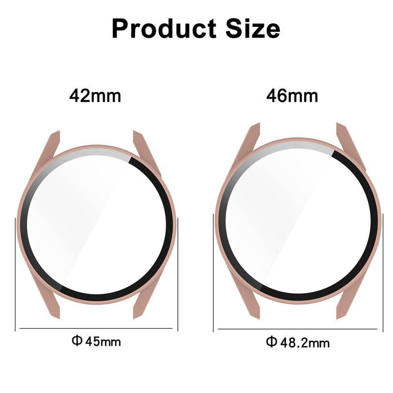 Case Pelindung Bahan TPU Ukuran 46mm Untuk Huawei Watch GT3 GT2 Pro 42 46 MM GT2E Watch3 Pro 46 48mm Honor Magic2