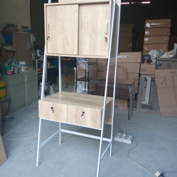 meja drawer besar