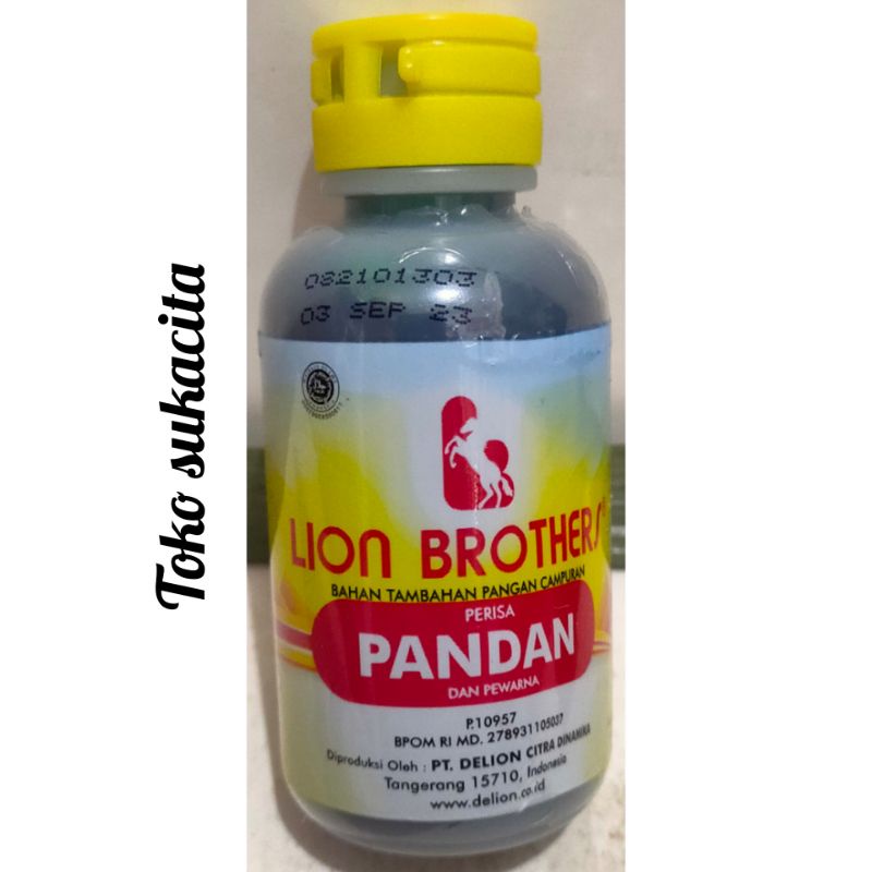 

Perisa Pandan Dan Pewarna . Lion Brothers