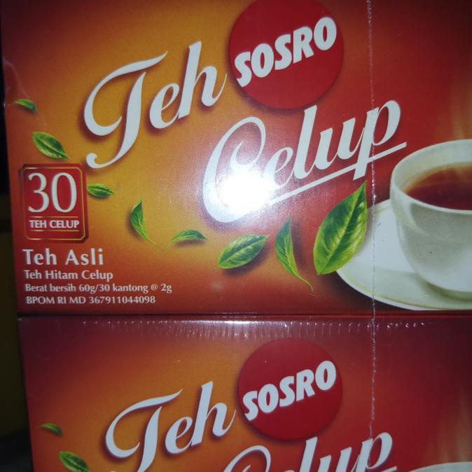 

[[BISA COD]] teh celup sosro 1 pak isi 10 kotak HEMAT Kode 1213