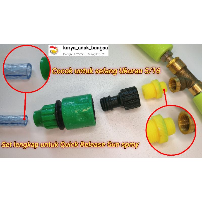 🈂️ Set  Gun Sprayer Quick Release Made in Japan Stick Power Sprayer