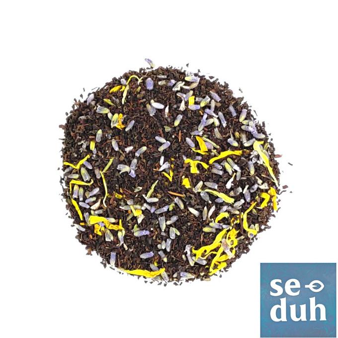 

[ COD ] LADY GREY Tea Blend- Black Tea Lavender Calendula Bergamot Oil 60 gram TERBARU Kode 192