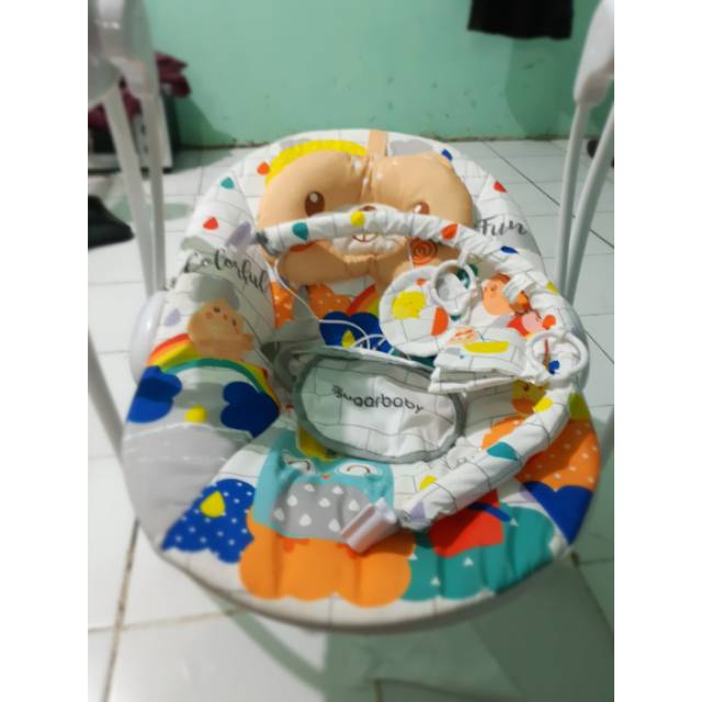 Preloved sugar baby swing bouncer ayunan