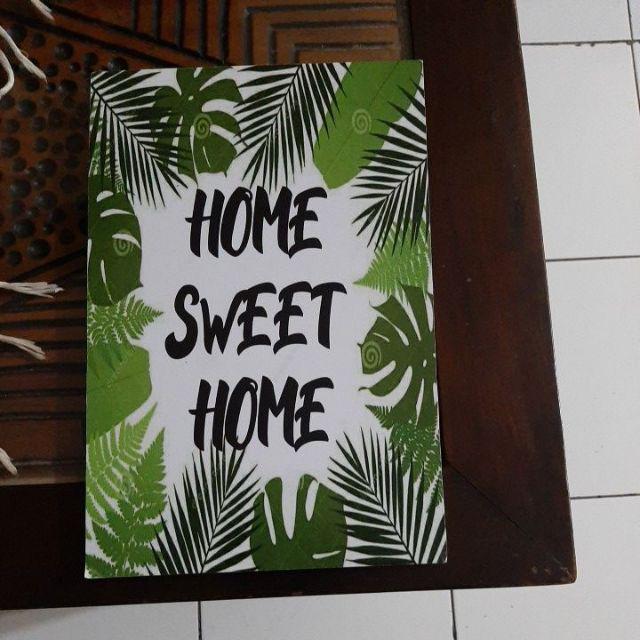 Hiasan Dinding Poster Kayu Al-171