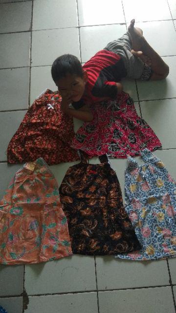 (1kg=20pcs) Daster Anak Solo, Daster Anak Murah, Daster Anak Cantik Lucu,baju Anak Batik