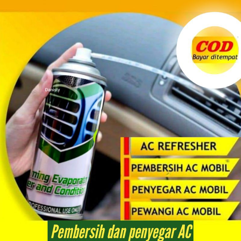 Pembersih evaporator pembersih AC mobil penyegar udara