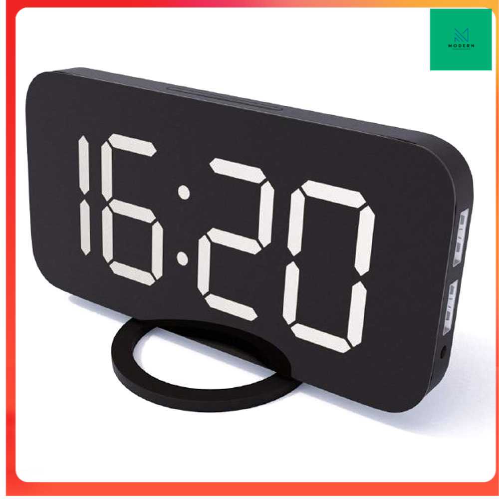 TD-DCB Jam Alarm Digital with Smartphone Charger 2 USB Port 2.1A - Q1DD-252