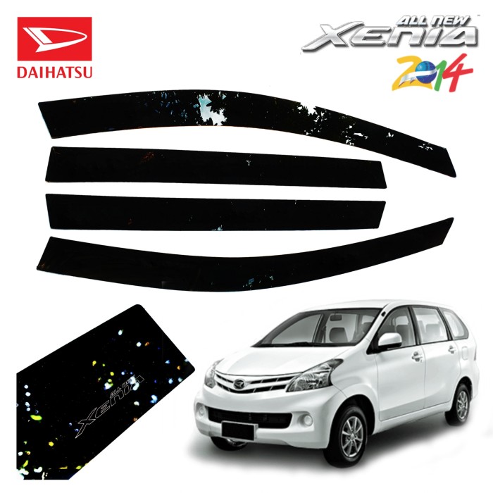 TALANG AIR MOBIL DAIHATSU ALL NEW XENIA 2014 MODEL SLIM AKRILIK HITAM