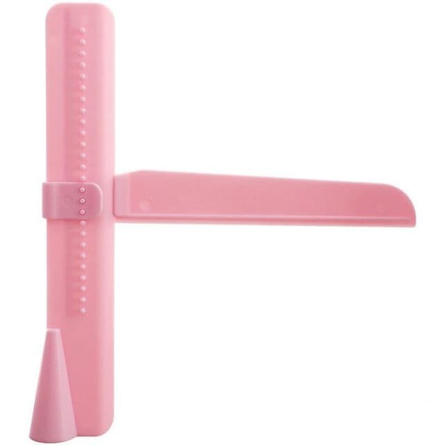 

KUE-PENGHIAS-ALAT- SCRAPPER SPATULA SKALA ALAT DEKORASI KUE BUTTER CREAM FONDANT COKLAT - BIRU MUDA