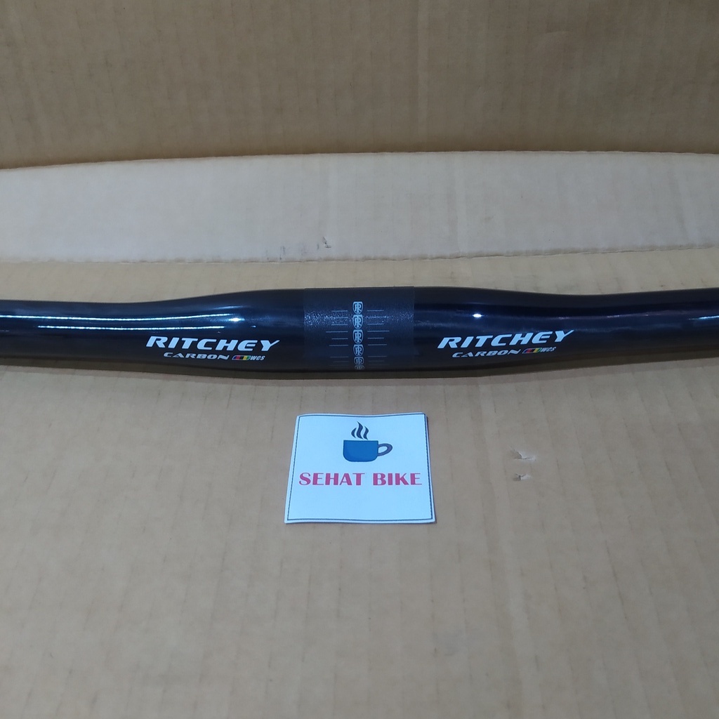 Stang Handlebar Flat Ritchey WCS 580mm Carbon stang mtb