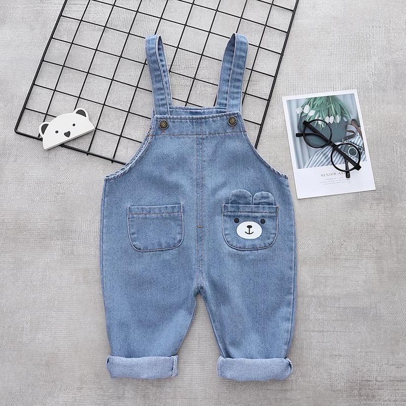 OVERALL PEEK A BOO OVERALL JEANS ANAK UNISEX 2-4 Tahun Overall Anak Jumpsuit Anak Pakaian Anak