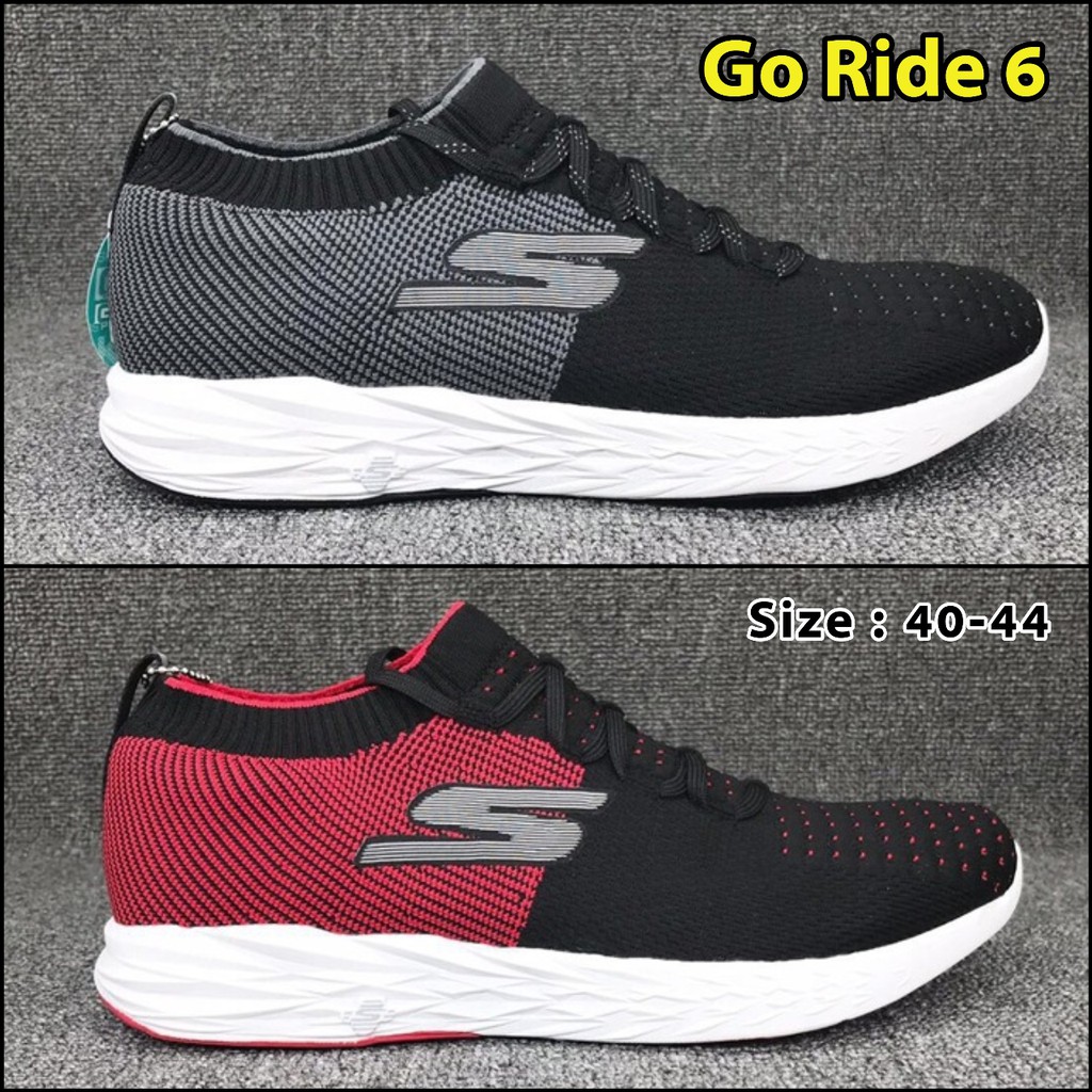 Skechers / Sepatu Skechers Pria / Skechers Go Run 6 / Skechers Original / Sepatu Lari Pria / Running