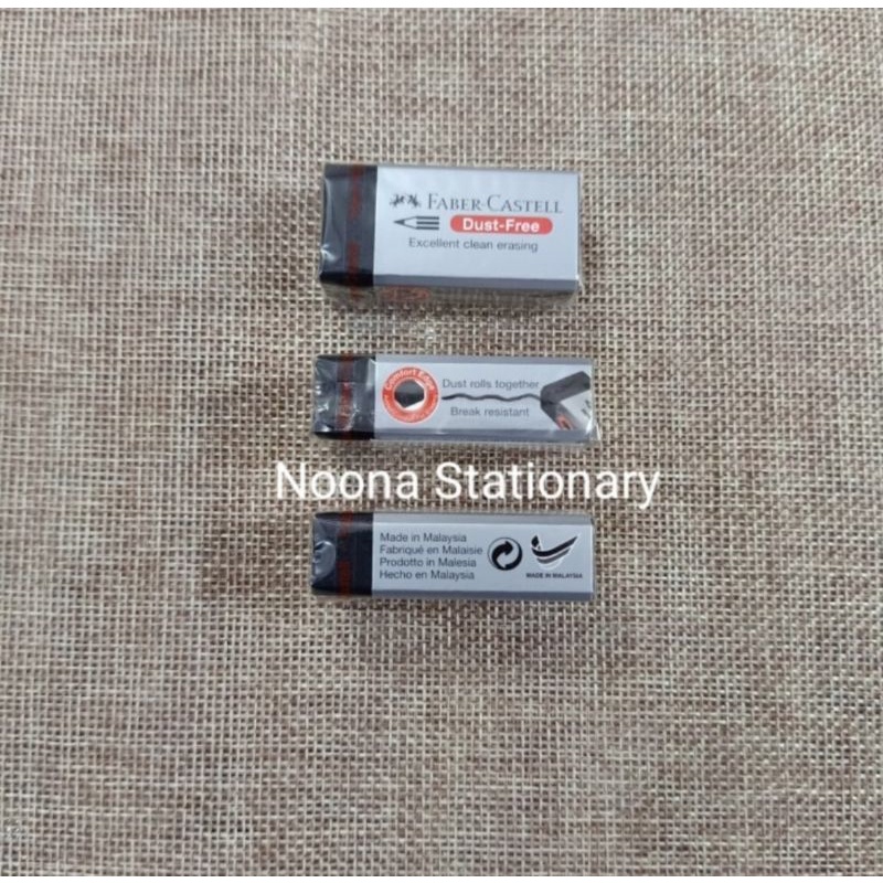

Faber Castell Penghapus Pensil Hitam Besar / Faber Castell Eraser Big Black