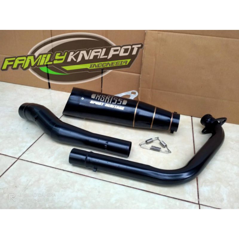 Knalpot motor racing CUSTOM XSR 155.