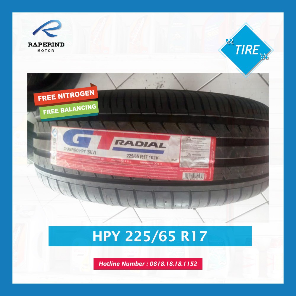 Champiro HPY 225/65 R17 - Ban GT Radial