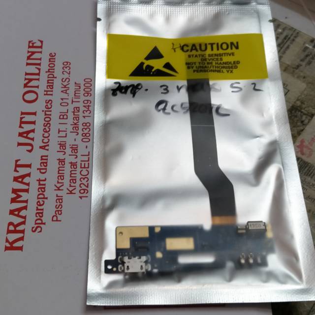 PAPAN BOARD UI CHARGER CONNECTOR CHARGER FLEXIBEL CHARGER ASUS ZENFONE 3 MAX 5,2 inc ZC520TC