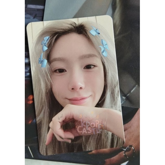 [READY] SNSD Girls' Generation Taeyeon INVU Envy ver photocard Ribbon Taeng