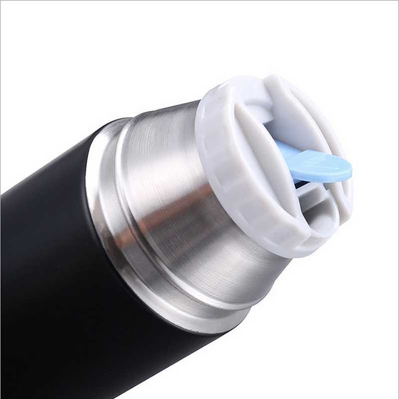 (BISA COD) RVOSTR  Botol Minum Thermos with Cup Head 500ml - SUS304