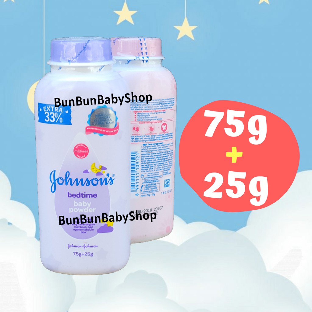 Bedak Johnson's Baby Powder Peralatan New Born Perlengkapan Bayi Baru Lahir Baju Cowok Cewek Murah