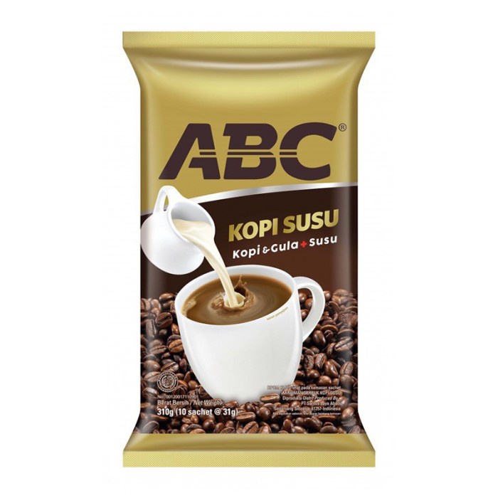 

ABC Kopi Susu Instan 10s x 31g