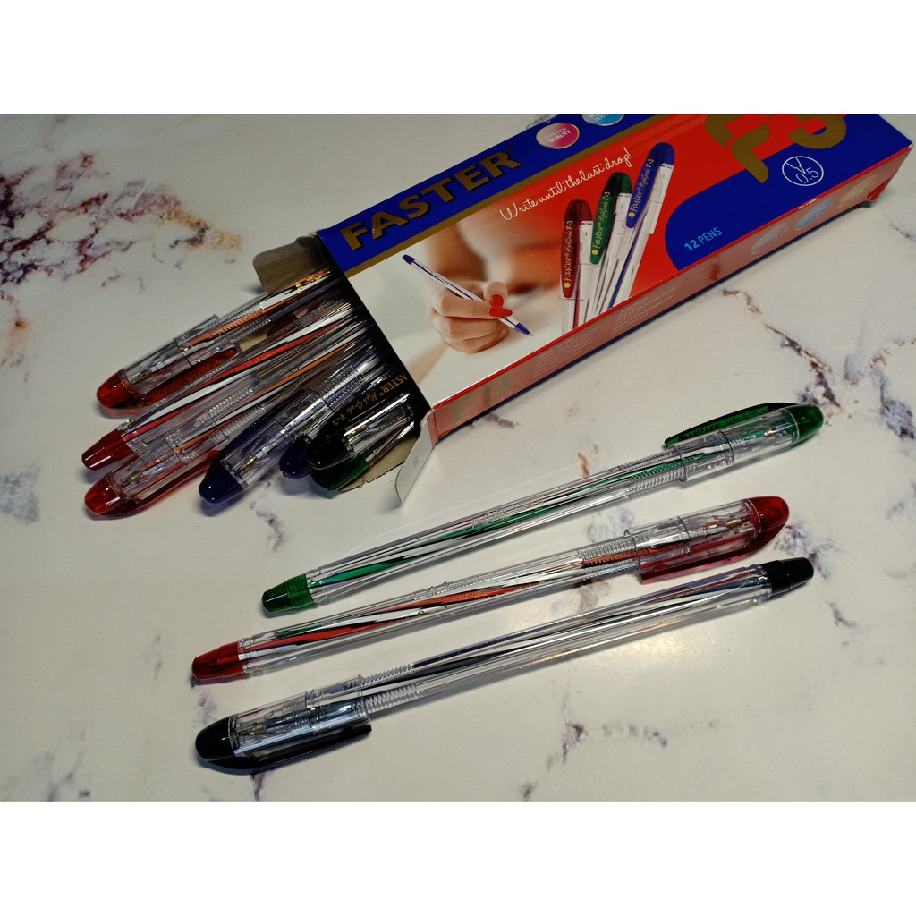 

Pulpen Faster F3 Extra Fine Tip 0,5mm ECERAN