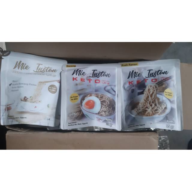 

MIE INSTAN KETO