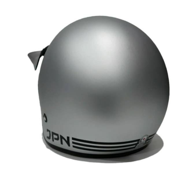 Helm Jpn Retro Silver Dof pet panjang