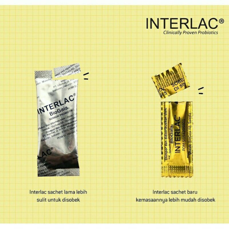 INTERLAC SACHET 0.3 GRAM