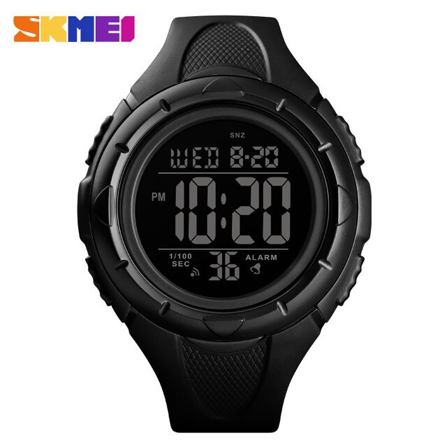 Jam Tangan Pria SKMEI 1535 Digital Original Arloji Karet Sport Casual Tahan Air 3M