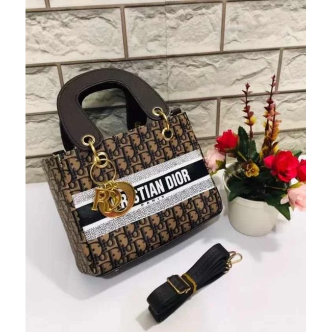 Tas selempang wanita Cdr/ tas jinjing wanita Dr Lady syall mewah