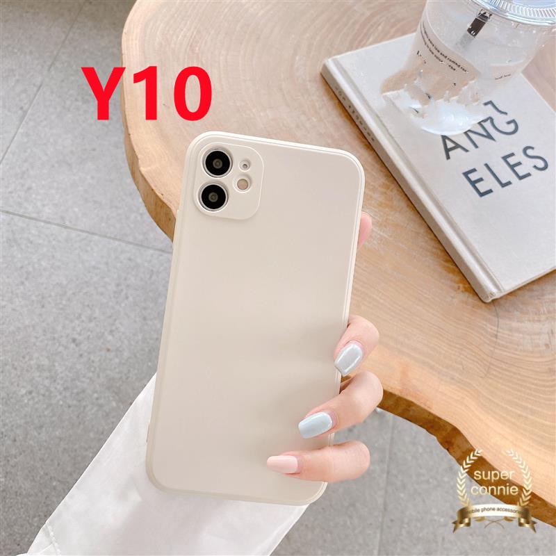 Casing Soft Tpu Solid Color Phone Case for Xiaomi Redmi Note 10 10s Redmi 9 10 9A Mi 10 11 Lite 10T Simple Straight Edge Silicon Phone Shell