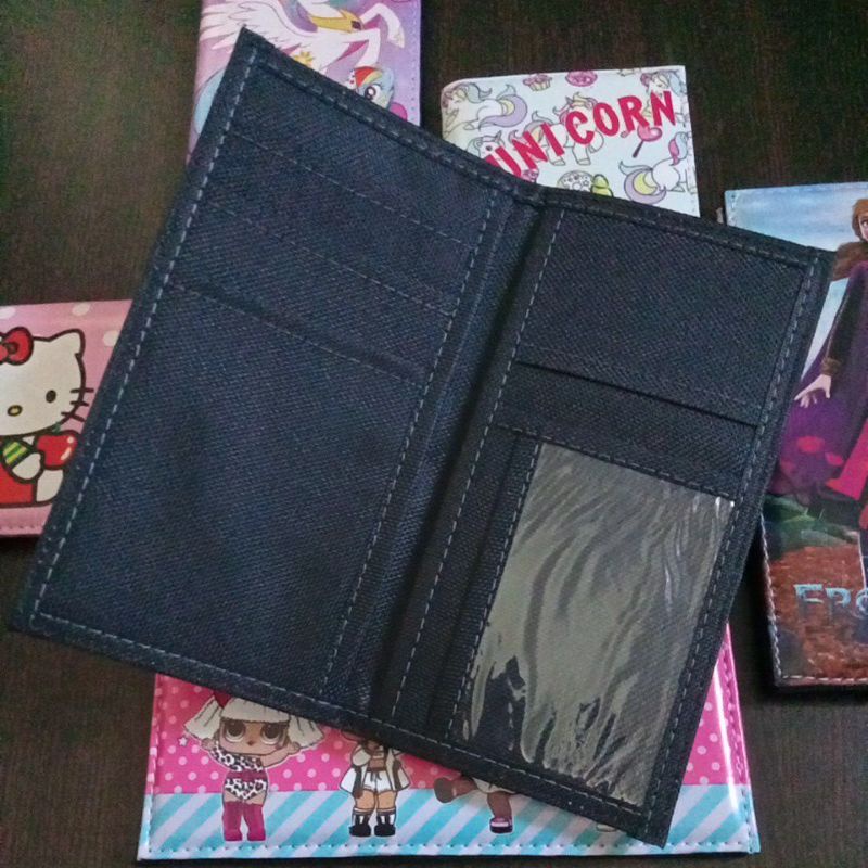 [AHLMN] Dompet anak perempuan, ukuran panjang bahan kulit PU dipadu nilon #dompet #dompetanak
