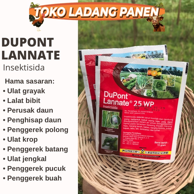 DUPONT LANNATE INSEKTISIDA