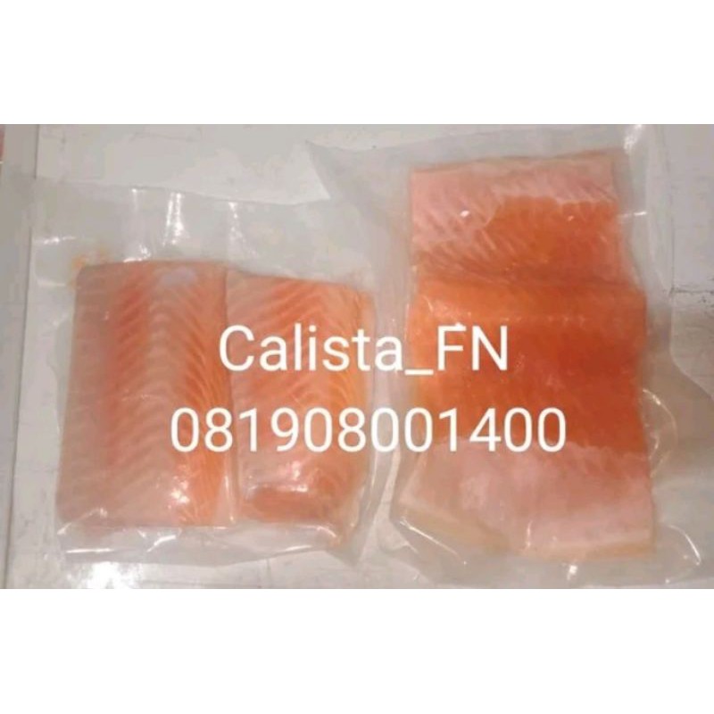

Salmon Atlantic Skinless/Tanpa Kulit 200gr
