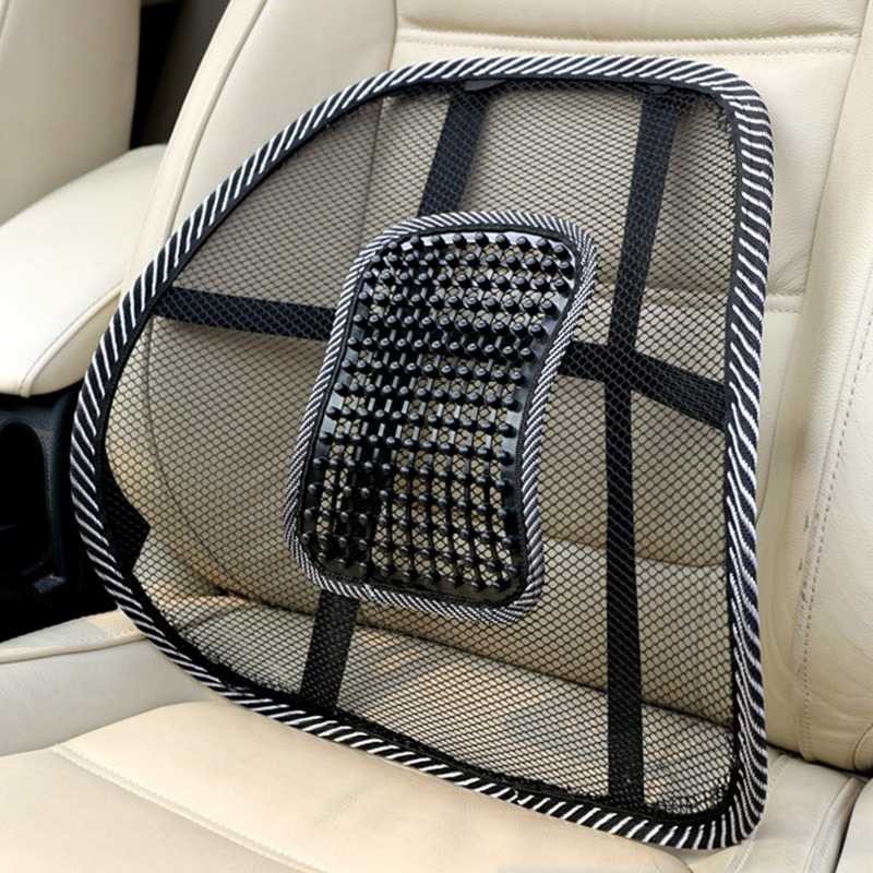 Sandaran Kursi Mobil Mesh Lumbar Back Support Dynamic Backrest Penyangga Senderan Korsi Multifungsi