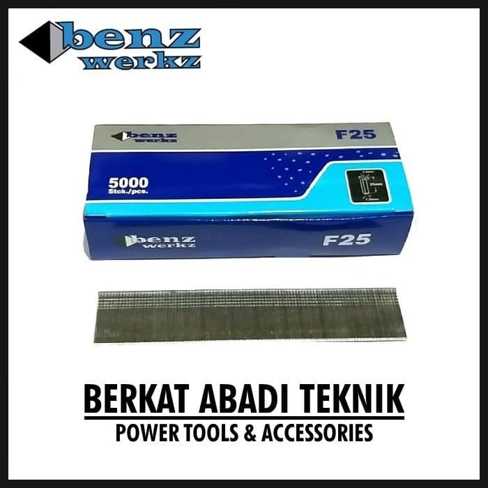 

New BENZ F25 MO Isi Mesin Staples Paku Tembak Lurus Mata Gun Nailer F 25
