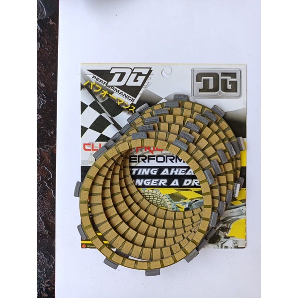 KAMPAS KOPLING YAMAHA SCORPIO DG PERFORMANCE RACING KEVLAR ORIGINAL