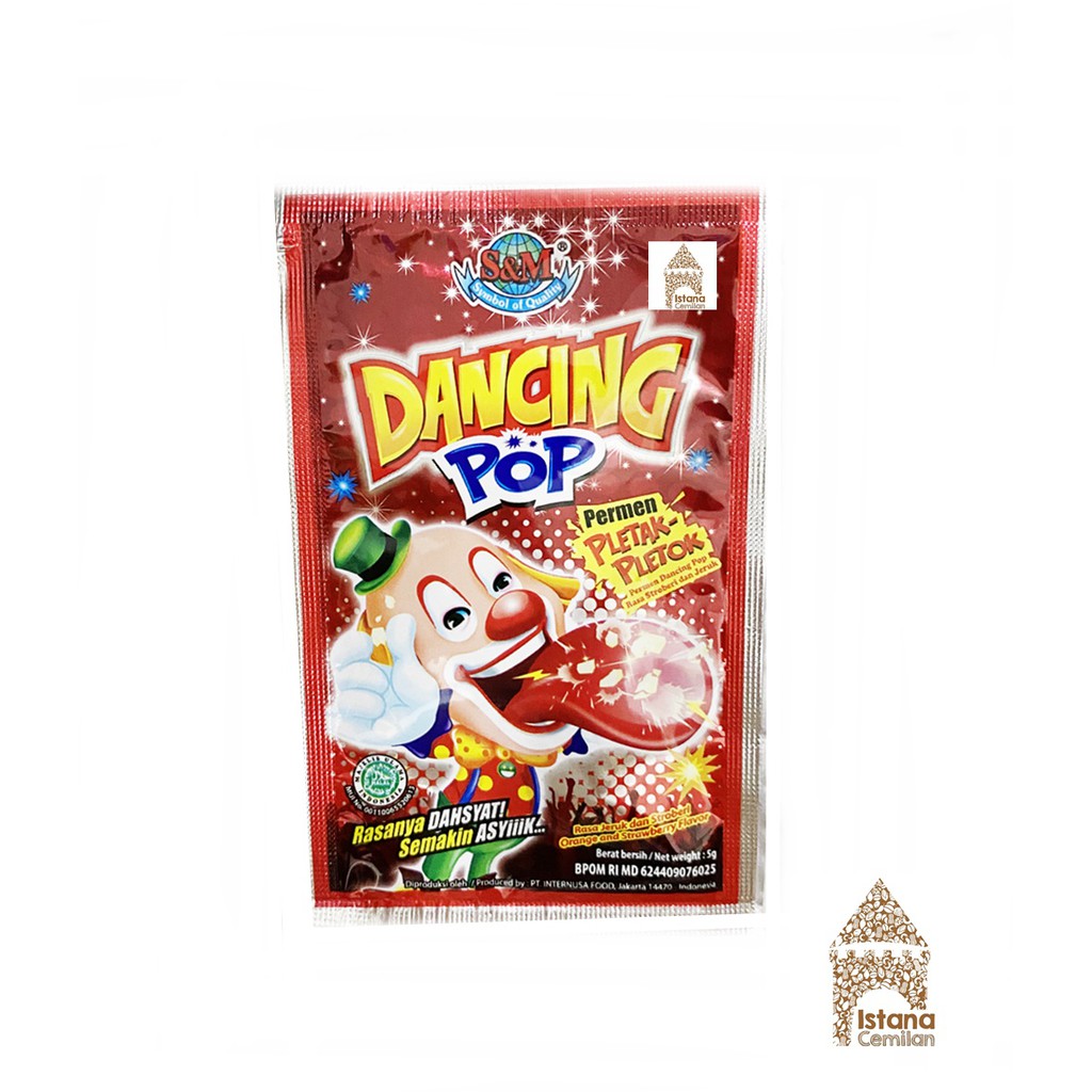 Dancing Pop Permen Pletak Pletok 5 Gram ECERAN