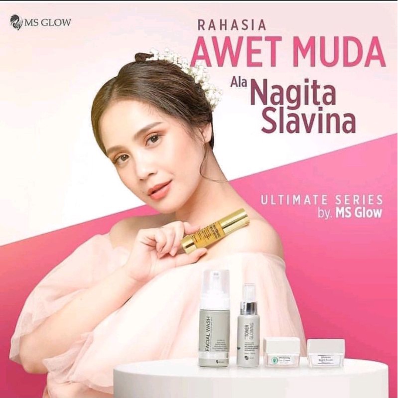 MS GLOW PAKET WAJAH BB CREAM / WHITENING SERIES / LUMINOUS / ULTIMATE / PAKET ACNE BB CREAM