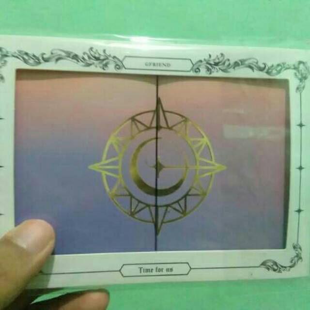 Pop Up Card & Photocard Yuju SinB Sowon GFRIEND Official Time For Us