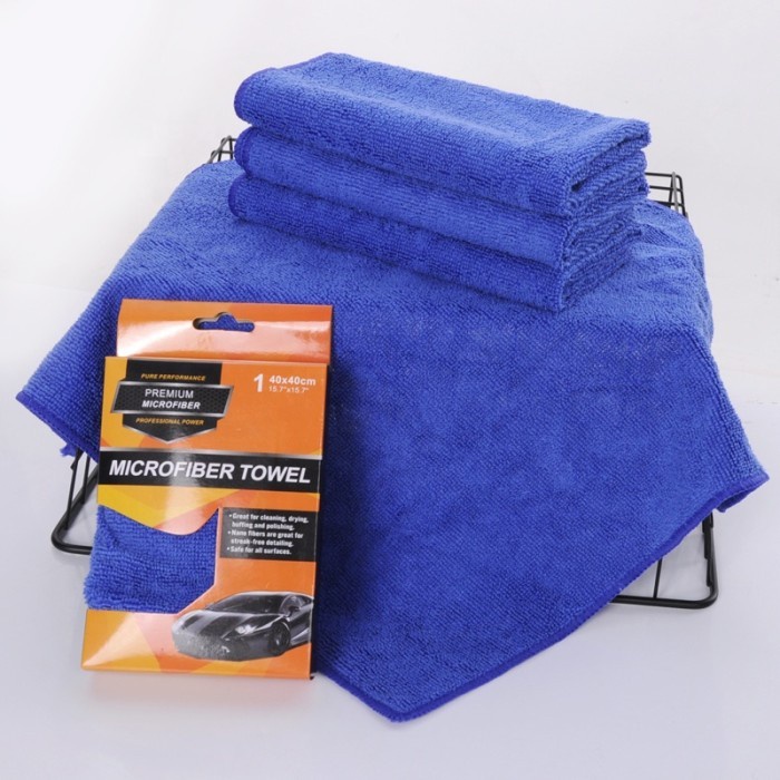 Kain Lap Microfiber Lap dapur Mobil Car Wash Towel Import 40 x 40 cm