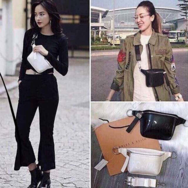 Charles and Keith Waist Bag / Belt Bag Impor ( Tas Pinggang )