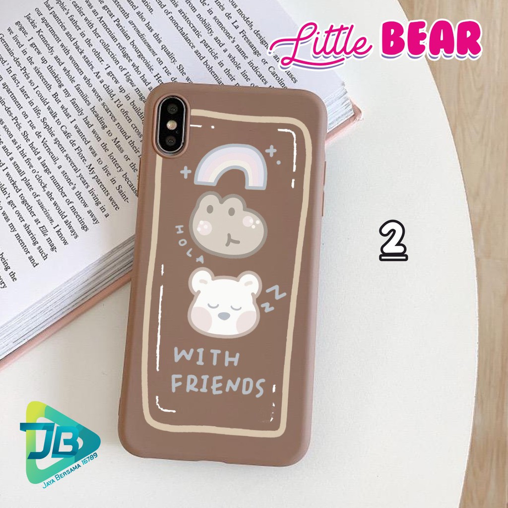 Softcase LITTLE BEAR Vivo Y53 V5 V5s V5 Lite V7 Y30 Y50 V17 Pro JB4385