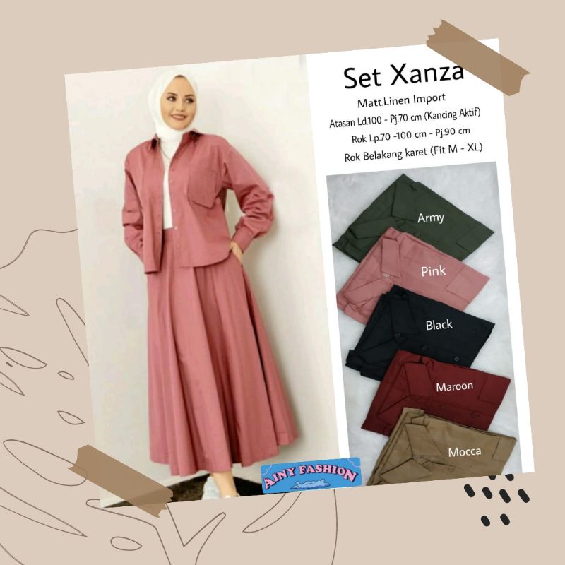one set/setelan wanita/one set wanita/setelan wanita kekinian/one set rayon/one set wanita kekinian