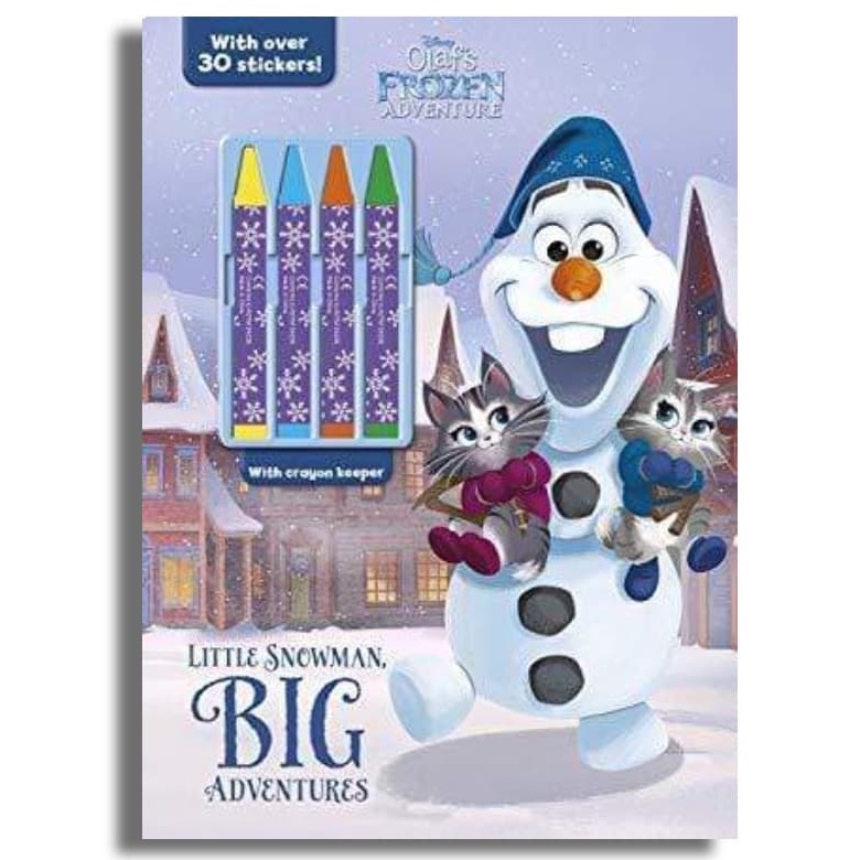 

Disney Frozen Olaf Big Adventure Coloring Story Book
