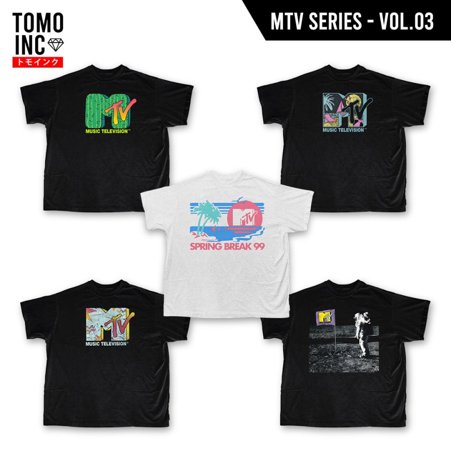 Kaos Pria Wanita Tomoinc MTV Vol 03