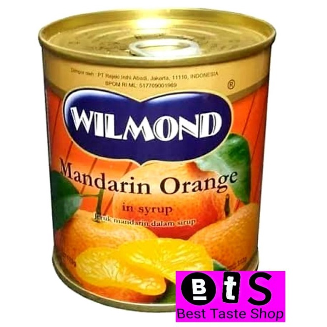 

Wilmond Mandarin Orange in Syrup 312gr / Buah Jeruk Mandarin Kaleng